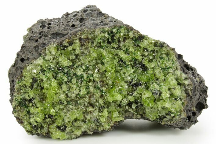 Peridot Crystals in Basalt - Arizona #368579